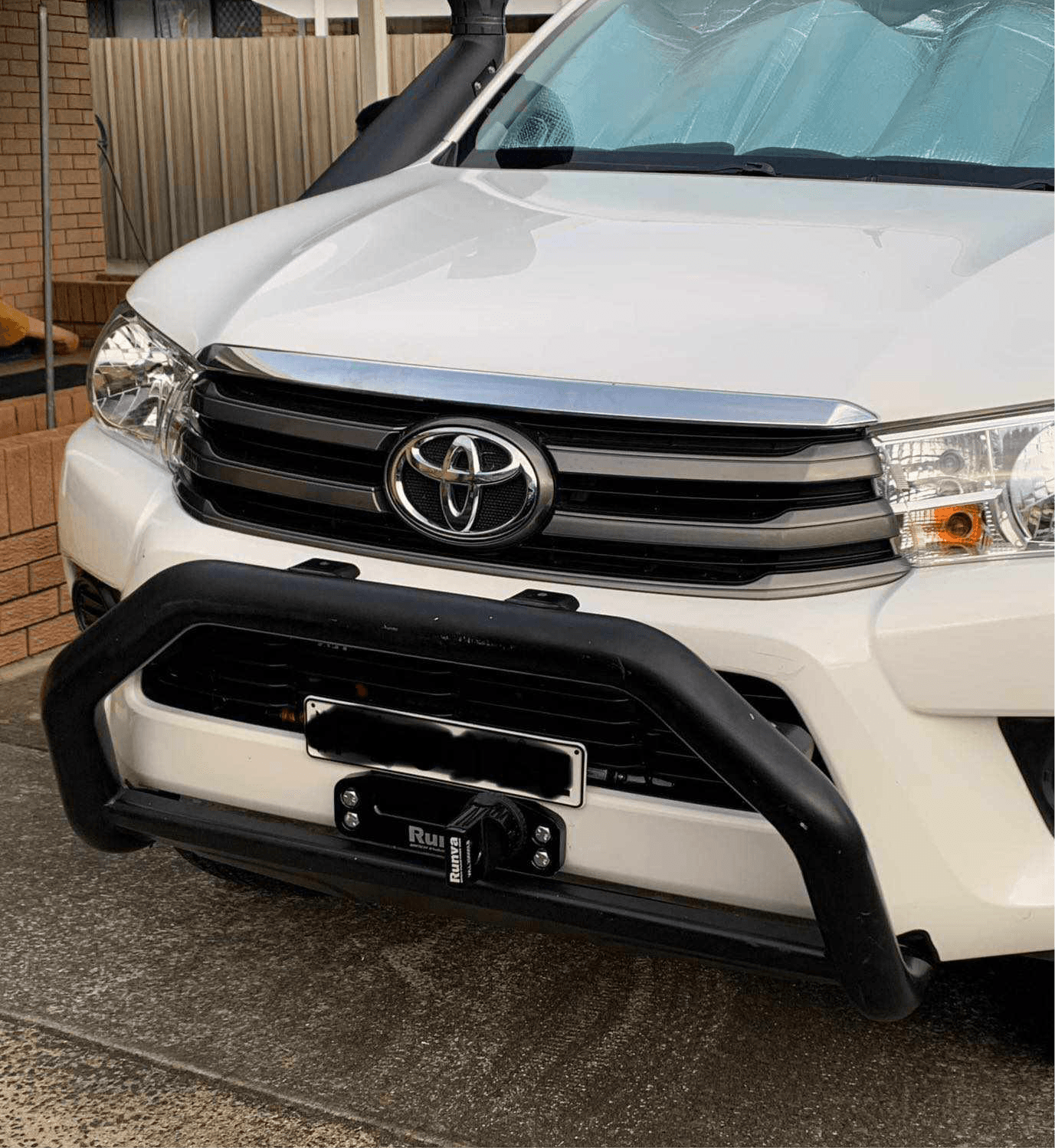 Hidden winch cradle - N80 Toyota HiLux - Revolve4x4