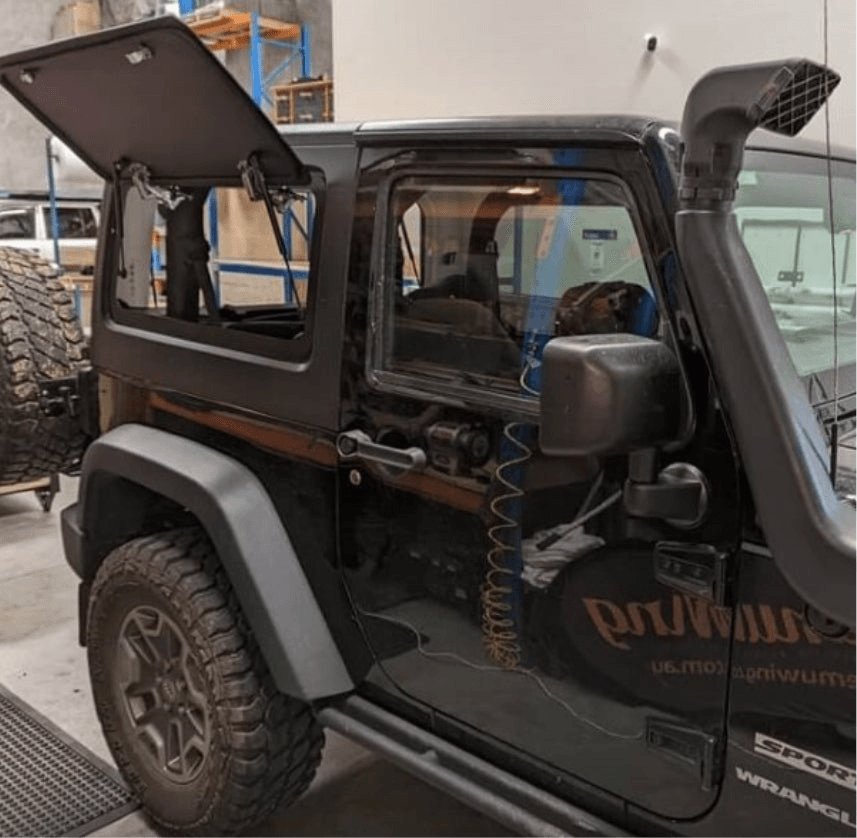 Gullwing Window – Jeep Wrangler JK (2 door) 11-18 – Emuwing
