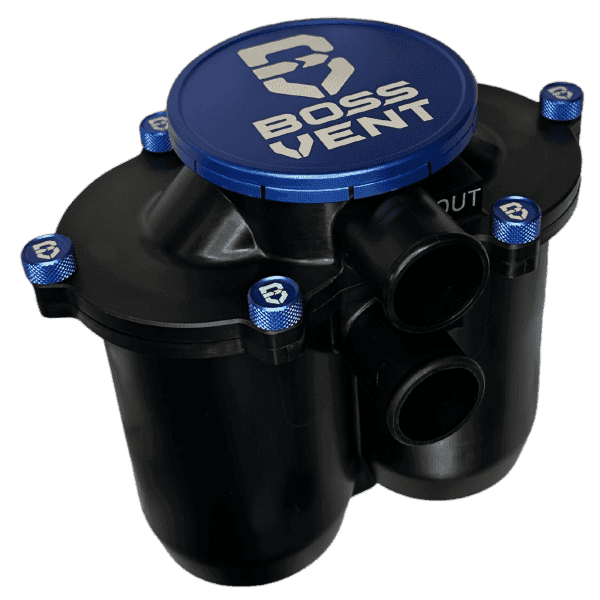 BOSSVENT XL Universal 19mm (3/4″) Oil Catch Can Kit