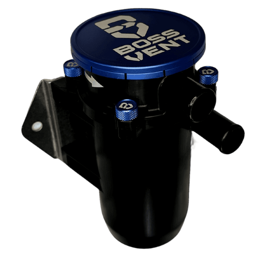 BossVent Mono Universal 16mm (5/8″) Oil Catch Can Kit - Revolve4x4