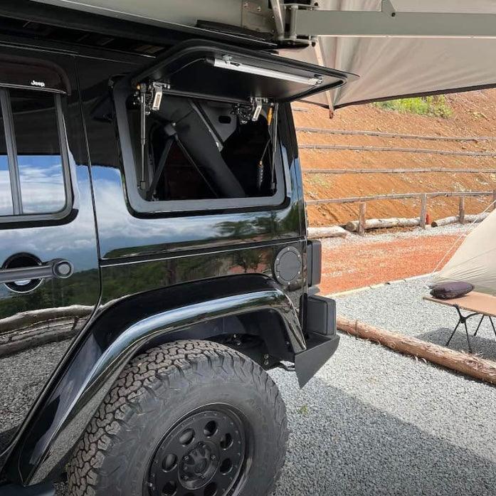 Gullwing Window – Jeep Wrangler JK Unlimited (4 door) 11-18 – Emuwing - Revolve4x4