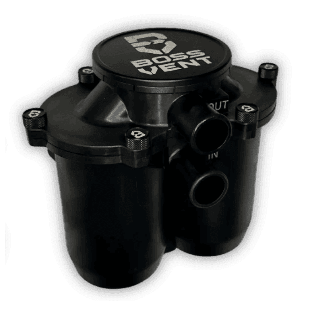 BossVent Mitsubishi Triton MQ, MR (2015-2023 2.4L Turbo Diesel) Oil Catch Can Kit
