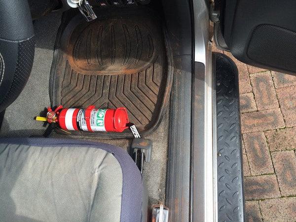 Toyota Prado 120/150 Fire Extinguisher Bracket
