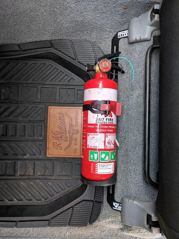Toyota Landcruiser 100/105 Series Fire Extinguisher Bracket