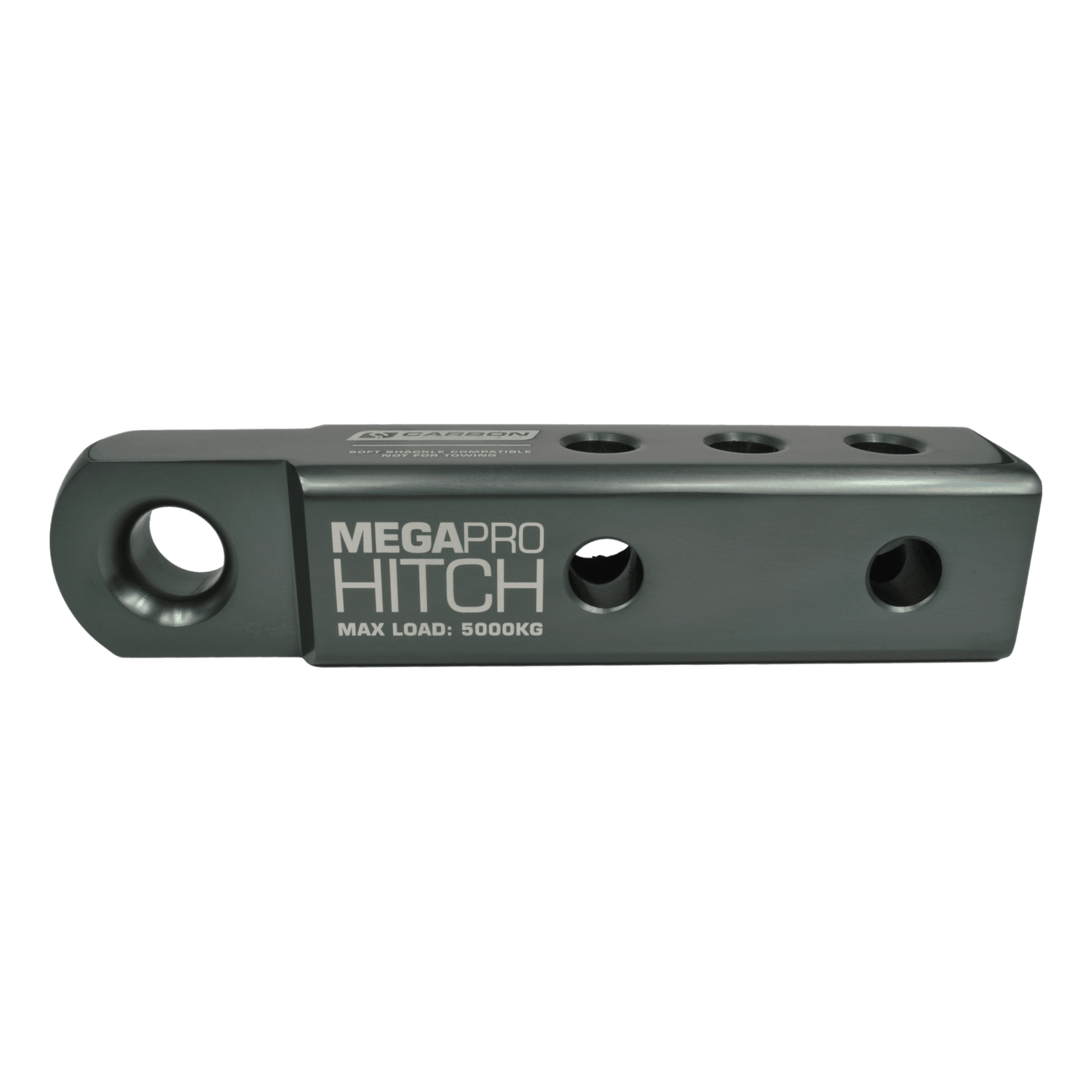 MegaPro 5000kg 50mm tow bar mounted soft shackle compatible recovery hitch - CW-MP5TH 4