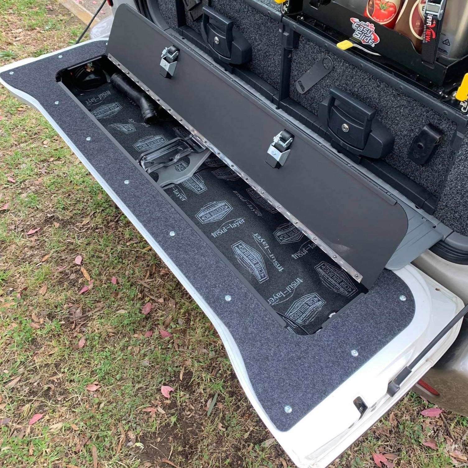 100/105 Series LandCruiser Tailgate Storage 2000-2007 - Revolve4x4