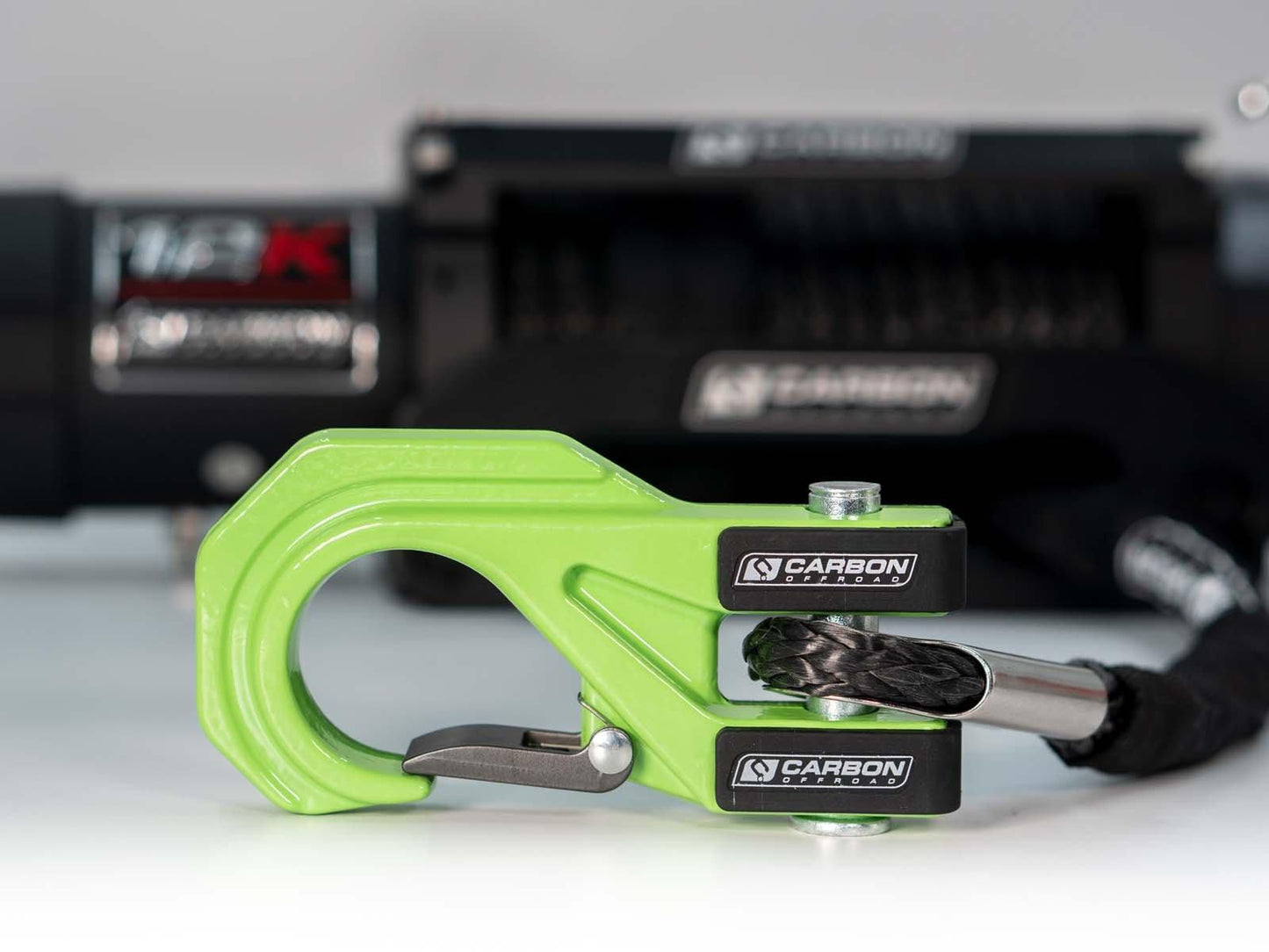 Carbon Offroad Mega Pro Winch Hook - CW - MPHOOK - BLACK 9 Carbon Offroad