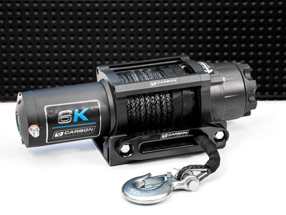 Carbon Offroad 6000lb ATV/Small 4X4 Winch 24V - CW - XD6 - 24V 2
