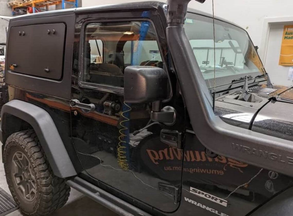 Gullwing Window – Jeep Wrangler JK (2 door) 11-18 – Emuwing - Revolve4x4