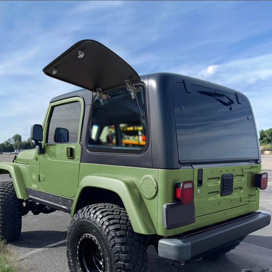 Gullwing Window – Jeep Wrangler TJ (2 door) 97-06 – Emuwing - Revolve4x4