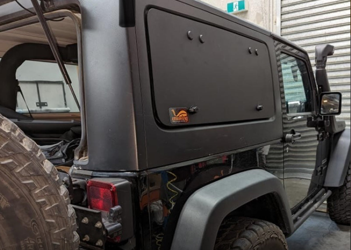 Gullwing Window – Jeep Wrangler JK (2 door) 11-18 – Emuwing - Revolve4x4