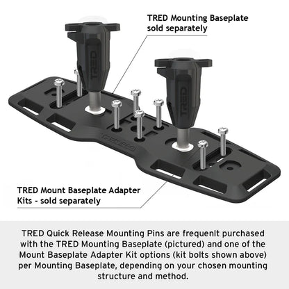 TRED 113mm Quick Release Mounting Pins - Revolve4x4