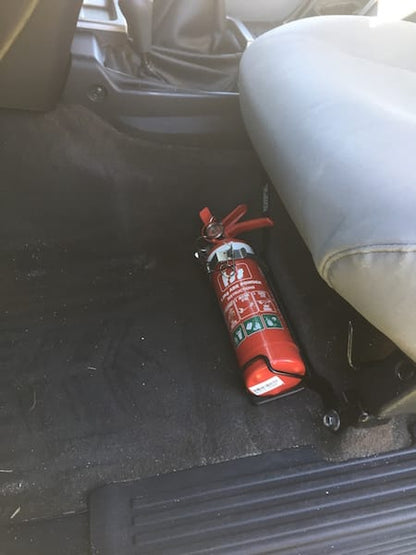 NISSAN PATROL (GU) FIRE EXTINGUISHER BRACKET - Revolve4x4