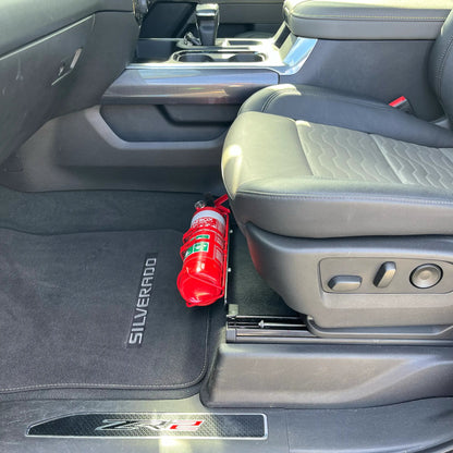 CHEVROLET SILVERADO 1500 4TH GEN 2019+ FIRE EXTINGUISHER BRACKET