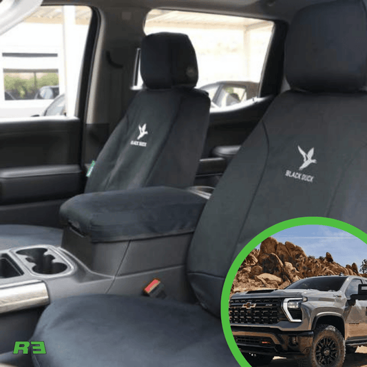 Black Duck SeatCovers | 2022-Current Chevrolet Silverado 2500 HD Dual Cab