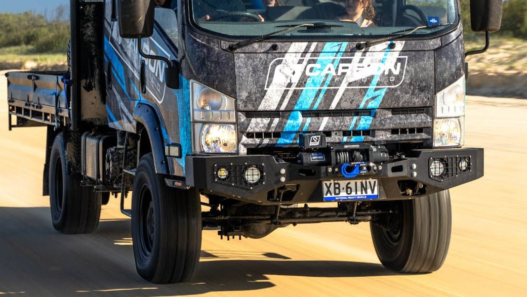Carbon Scout Pro - 20000lb Extreme Duty Truck Winch - CW - XD20BLK 10 Carbon Offroad