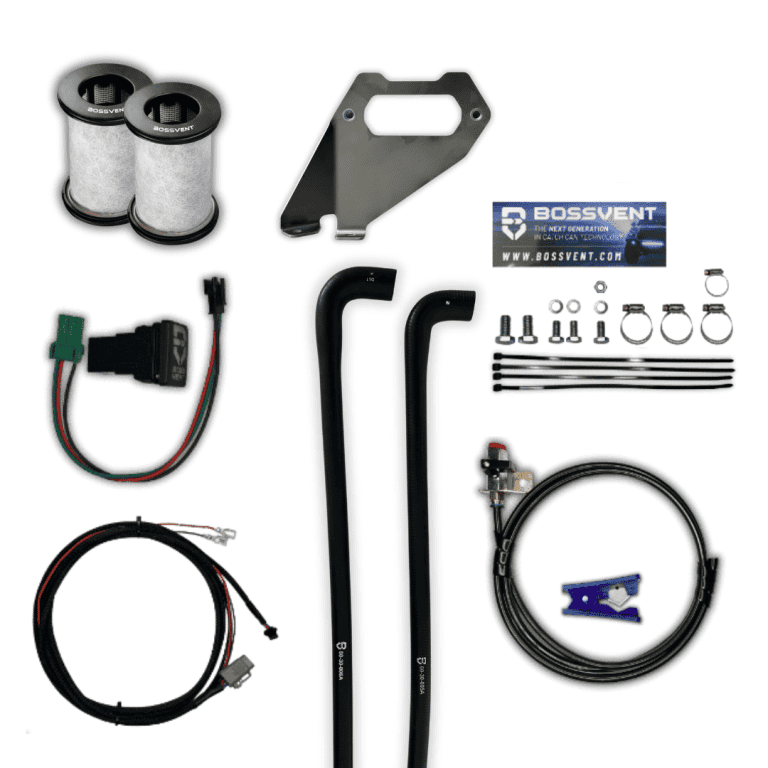 BossVent Toyota Fortuner (2015-2022 2.4L/2.8L Turbo Diesel) Oil Catch Can Kit - Revolve4x4