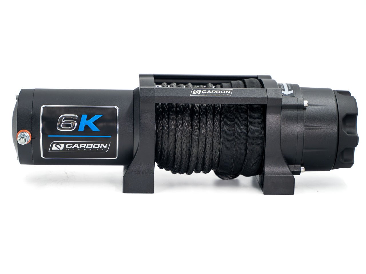 Carbon Offroad 6000lb ATV/Small 4X4 Winch - CW - XD6 4